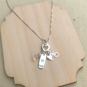 Love Xo silver 925 necklace